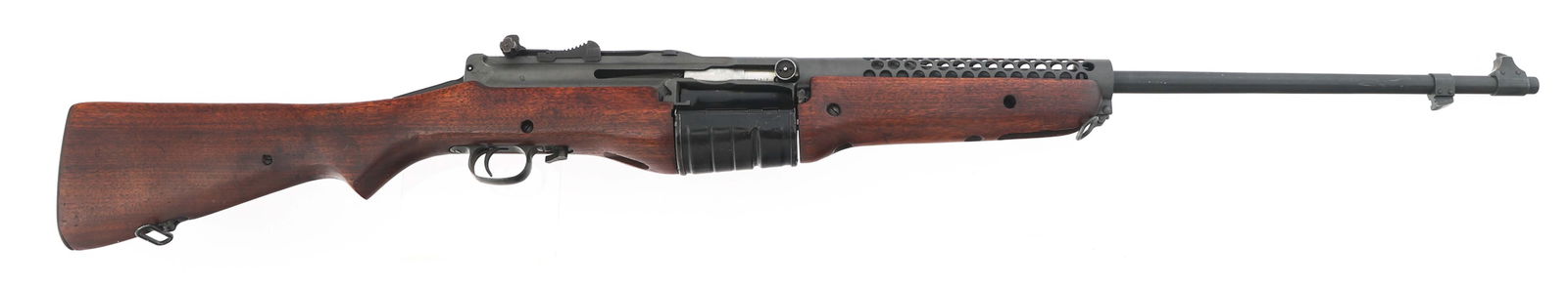 CRANSTON ARMS U.S. M1941 JOHNSON AUTOMATICS RIFLE: CRANSTON ARMS U.S. M1941 JOHNSON AUTOMATICS RIFLE Cranston Arms contract Johnson Automatics Model 1941 .30-06 caliber semi automatic rifle. Receiver stamped Cal .30-06 Semi-Auto - Johnson Automatics -