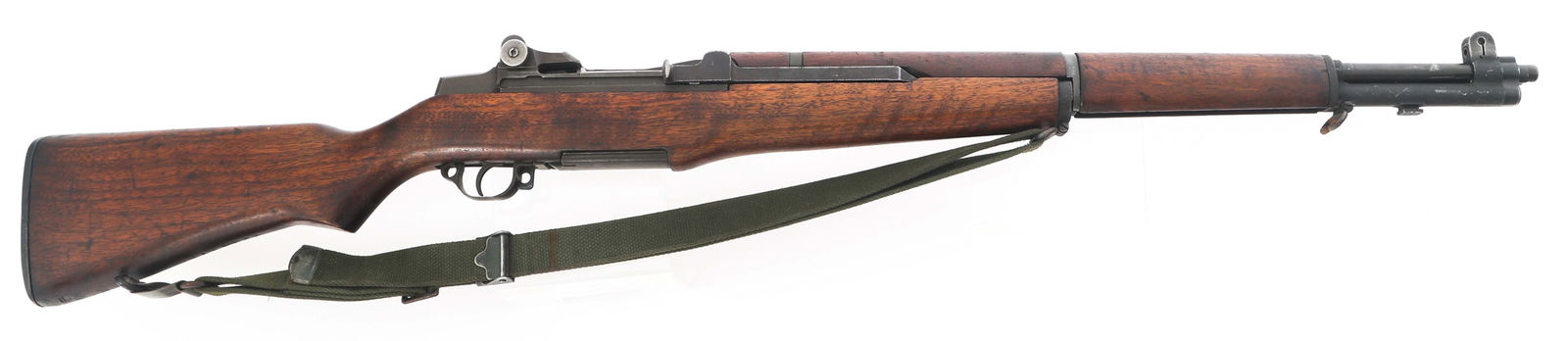 US SPRINGFIELD MODEL M1 GARAND 30-06 CALIBER RIFLE: US SPRINGFIELD MODEL M1 GARAND 30-06 CALIBER RIFLE US Springfield Model M1 Garand .30-06 caliber semi automatic rifle. Receiver stamped "US Rifle / Cal .30 M1 / Springfield Armory." Bolt stamped "D282