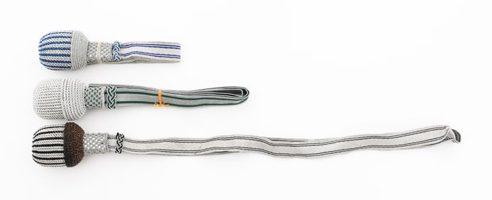 WWII GERMAN FORESTRY OFFICER & SS NCO PORTEPEES