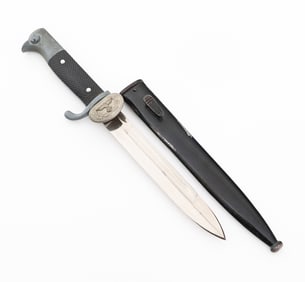 WWII GERMAN DRB K98 CLAMSHELL DRESS BAYONET