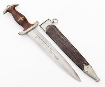 WWII GERMAN SA DRESS DAGGER by ERNST PACK & SOHNE