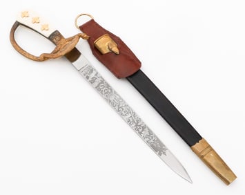 WWII GERMAN SENIOR FORESTRY DAGGER by FW HOLLER