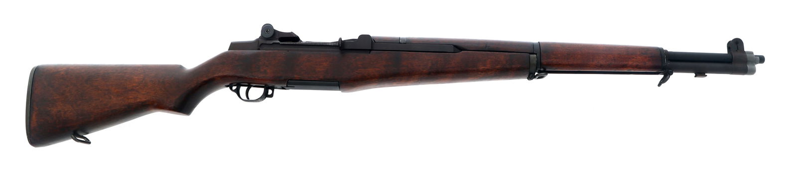 WWII US SPRINGFIELD MODEL M1 GARAND .30-06 RIFLE: WWII US SPRINGFIELD MODEL M1 GARAND .30-06 RIFLE 1943 WWII US Springfield Model M1 Garand .30-06 caliber semi-automatic rifle. Blue Sky import mark. Receiver stamped US Rifle / Cal 30 M1 / Springfield
