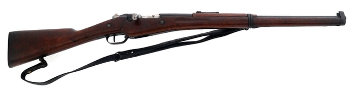 TURKISH BERTHIER 8mm CALIBER FORESTRY CARBINE