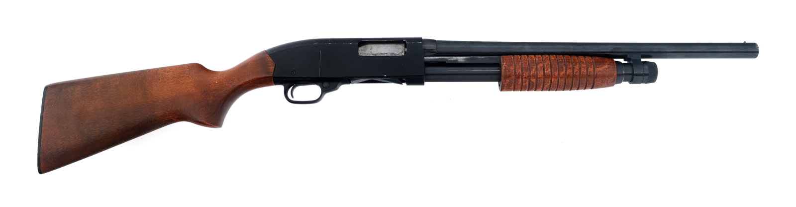 WINCHESTER MODEL 1300 DEFENDER 12 GA SHOTGUN: WINCHESTER MODEL 1300 DEFENDER 12 GA SHOTGUN Winchester Model 1300 Defender 12 gauge pump action shotgun. 2 3/4 and 3 inch chamber. Cylinder choke. Wood stock and slotted forend. Checkered Winchester 