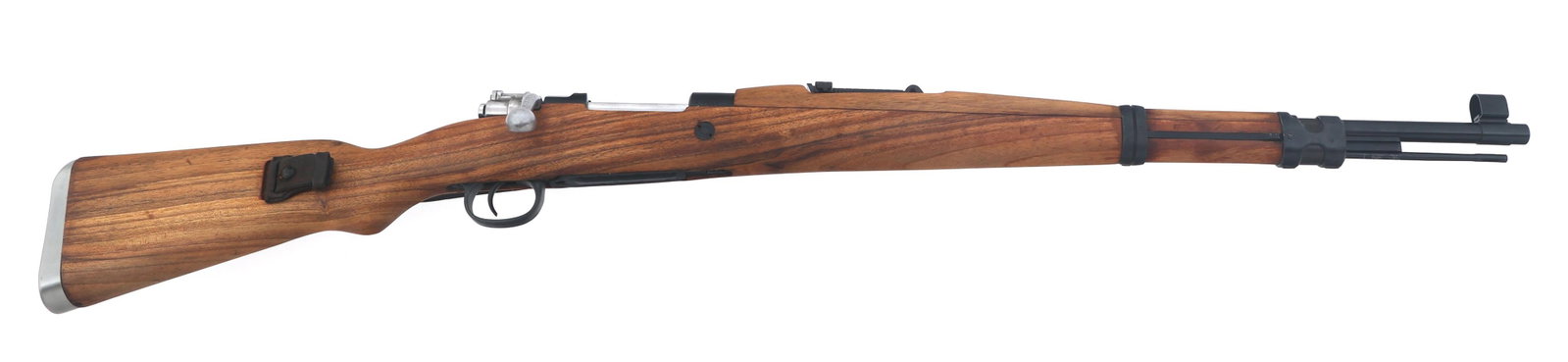 YUGOSLAVIAN ZASTAVA MODEL 48B 7.92x57mm CAL RIFLE: YUGOSLAVIAN ZASTAVA MODEL 48B 7.92x57mm CAL RIFLE Yugoslavian Zastava Model 48B 7.92x57mm caliber bolt action Mauser rifle. MMC import mark. Top of receiver stamped Yugoslavia Coat of Arms / M48A. Lef
