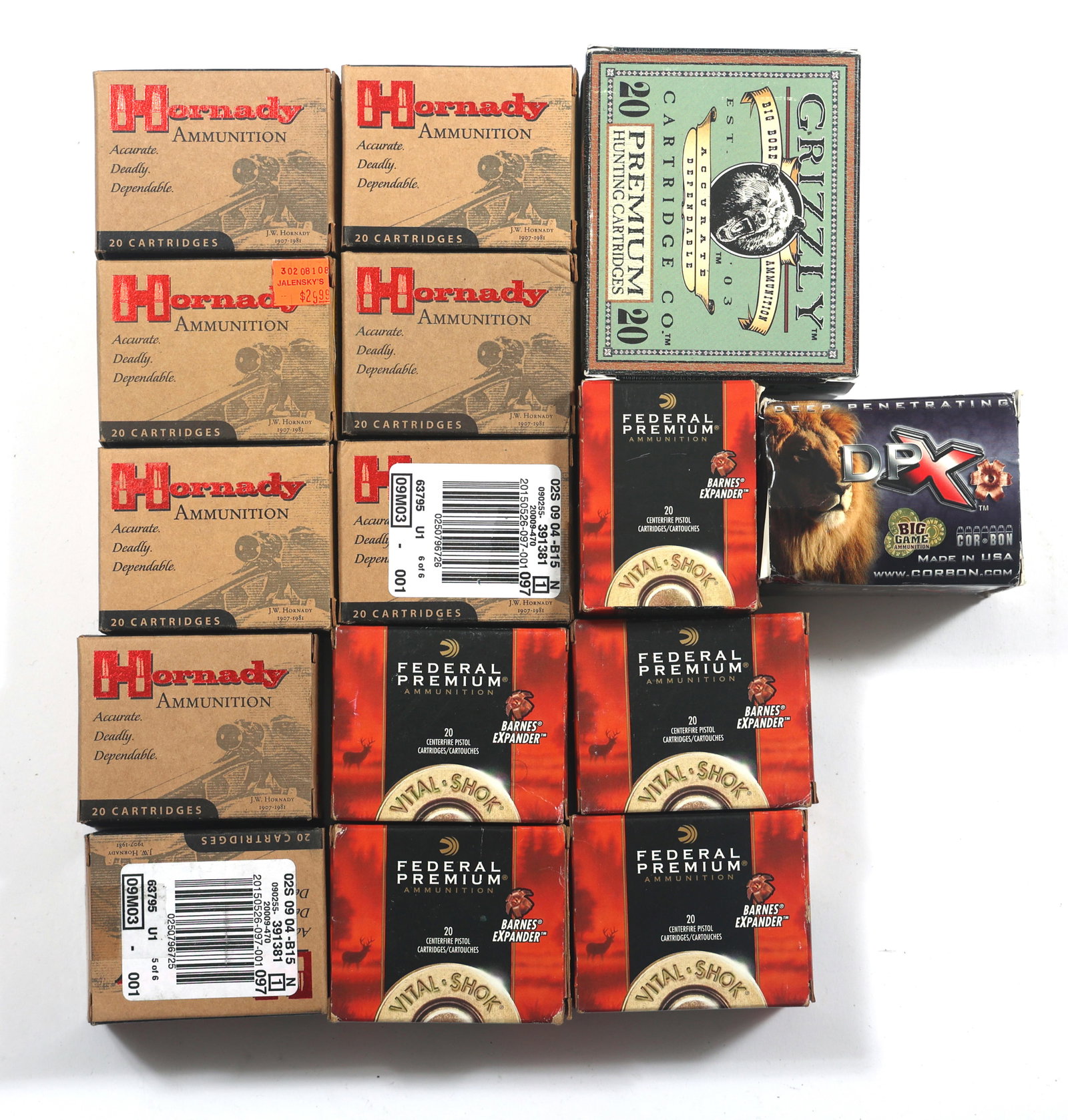 480 RUGER CALIBER AMMUNITION - 20 POUNDS TGW: 480 RUGER CALIBER AMMUNITION - 20 POUNDS TGW 20 pounds total gross weight of 480 Ruger caliber ammunition. Brands include Hornady, Federal, and more. Weight includes all packaging. Boxes may be opened