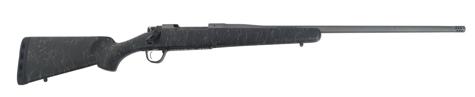 CHRISTENSEN ARMS MODEL 14 .300 WIN MAG RIFLE: CHRISTENSEN ARMS MODEL 14 .300 WIN MAG RIFLE Christensen Arms Model 14 .300 Win Magnum caliber bolt action rifle. Matte grey finish. Radial muzzle break. Composite stock. Recoil pad. Cardboard box. Ca