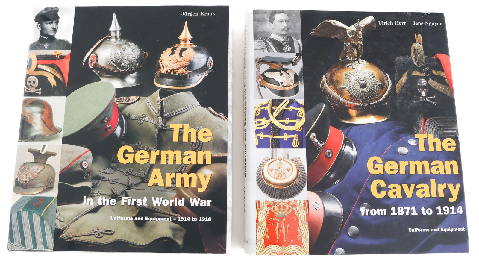 IMPERIAL GERMAN ARMY & CAVALRY REFERENCE BOOKS: IMPERIAL GERMAN ARMY & CAVALRY REFERENCE BOOKS Imperial German Army and Cavalry Reference Books. (1) "The German Army in the First World War - Uniforms and Equipment 1914 to 1918" by Jurgen Kraus. (1)