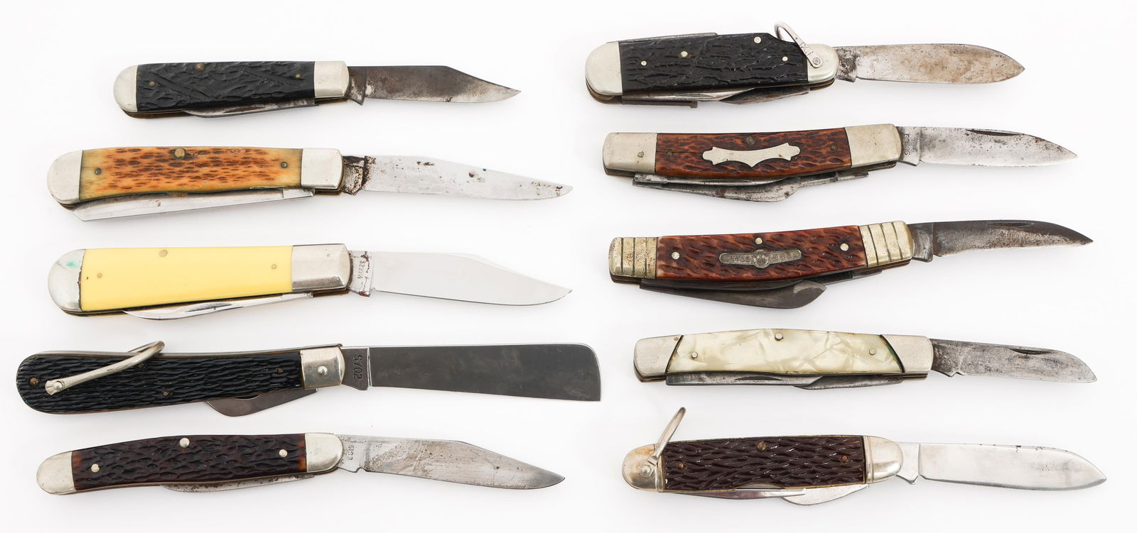 FOLDING POCKET KNIVES - BOKER, CASE XX, CAMILLUS: FOLDING POCKET KNIVES - BOKER, CASE XX, CAMILLUS Civilian Folding Pocket Knives. Makers include Boker, Case XX, Camillus, and more. Blade Length: 1 3/4" to 3 1/4" Total Length: 6" to 7 3/4"