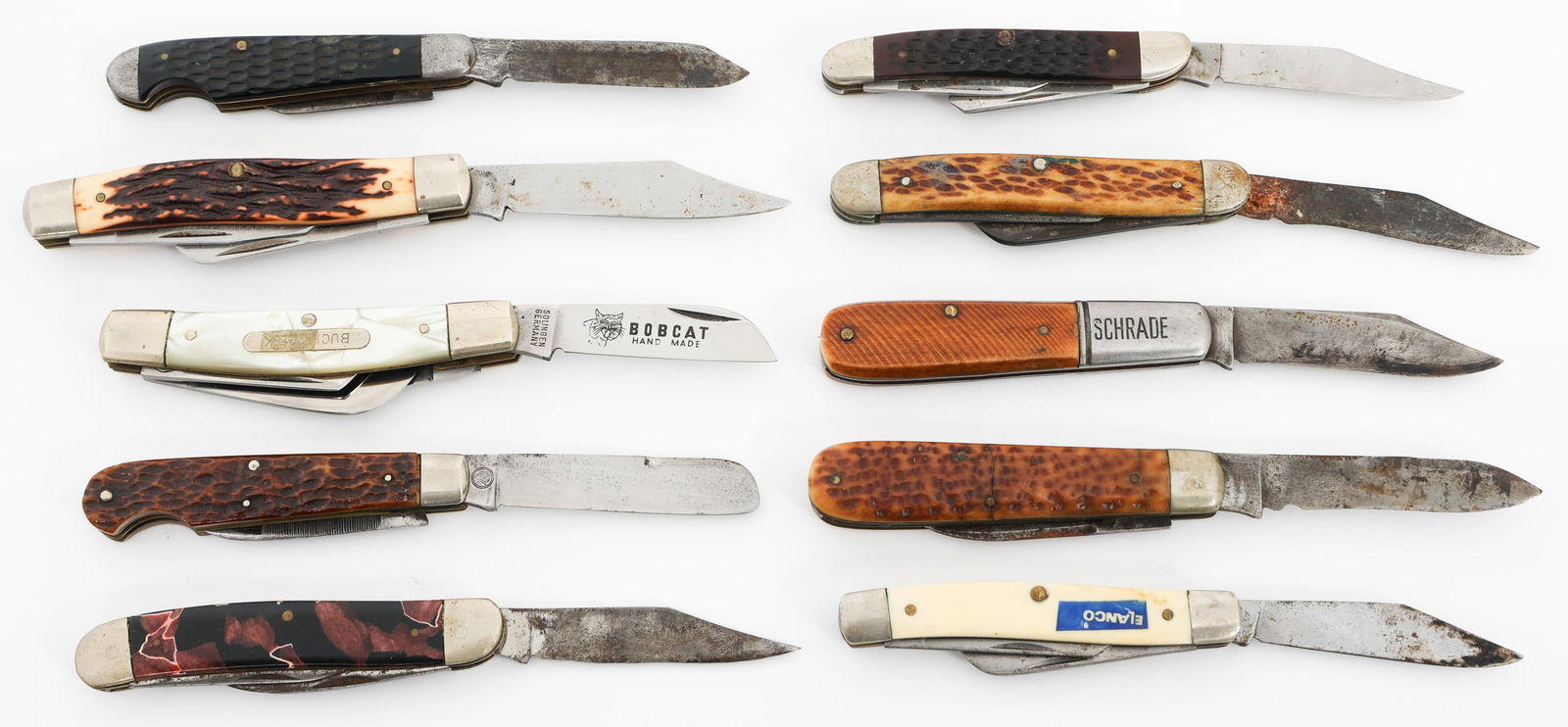 FOLDING POCKET KNIVES - SCHRADE, CASE XX, IMPERIAL: FOLDING POCKET KNIVES - SCHRADE, CASE XX, IMPERIAL Civilian Folding Pocket Knives. Makers include Schrade, Valley Forge, Case XX, Bobcatt-Solingen, Imperial, and more. Blade Length: 2 1/4" to 2 3/4" T