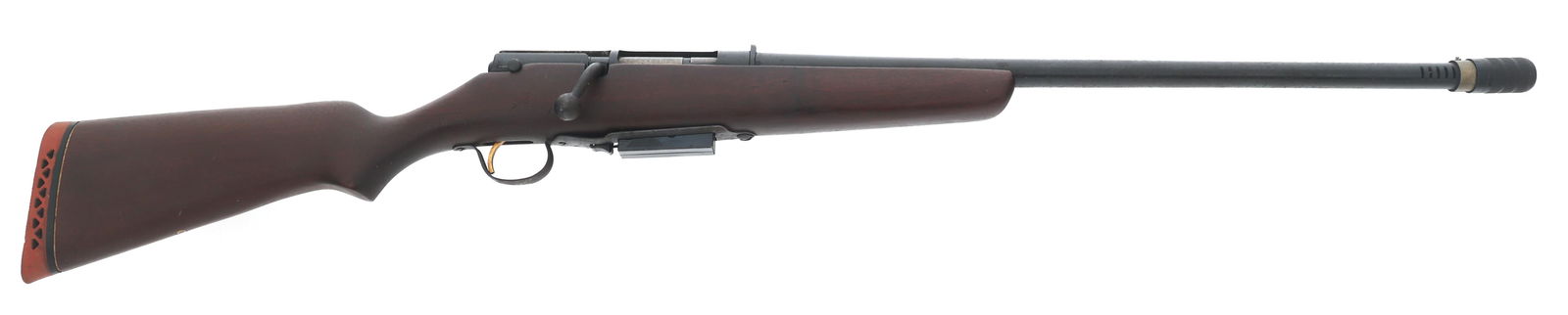 MARLIN MODEL 55 12 GA BOLT ACTION SHOTGUN: MARLIN MODEL 55 12 GA BOLT ACTION SHOTGUN Marlin Model 55 12 gauge bolt action shotgun. Bead front sight. Marlin Micro Choke. Wood stock. One magazine. Caliber / Gauge: 12 Barrel Length: 25.5" Serial