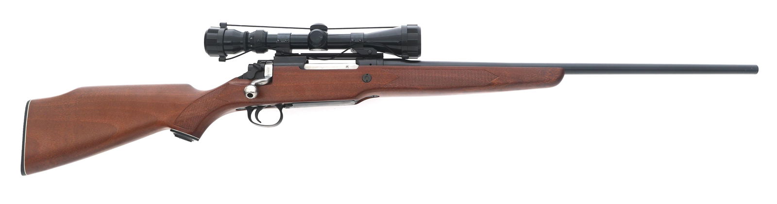 CENTURY ARMS MODEL CENTURION P14 7mm RIFLE: CENTURY ARMS MODEL CENTURION P14 7mm RIFLE Century International Arms Model Centurion P14 7mm Rem Mag caliber bolt action Enfield rifle. Top of receiver ground. Serial numbers match on receiver and bo