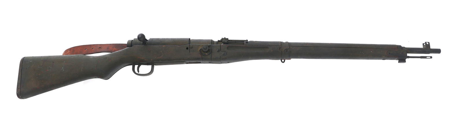 WWII JAPANESE TYPE 2 PARATROOPER ARISAKA RIFLE: WWII JAPANESE TYPE 2 PARATROOPER ARISAKA RIFLE WWII Japanese Nagoya Type 2 Paratrooper 7.7x58mm caliber bolt action Arisaka rifle. No import stamp. Serial numbers match on receiver and bayonet lug. In