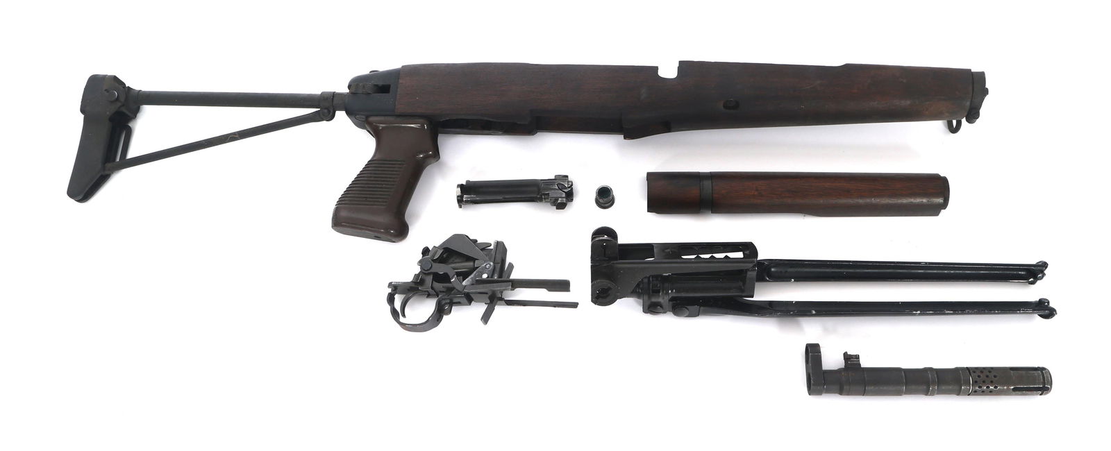 BERETTA BM-59 RIFLE PARTS: BERETTA BM-59 RIFLE PARTS Beretta BM-59 rifle parts. Parts include Mark III folding stock., bipod, trigger assembly and more.