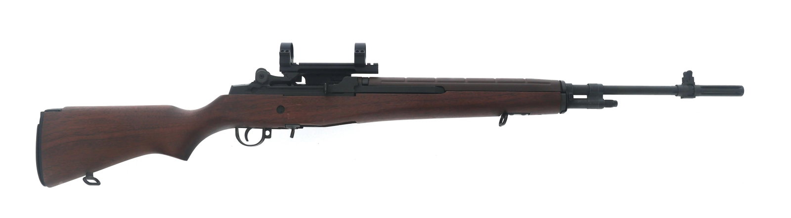 SPRINGFIELD ARMORY INC MODEL M1A .308 CAL RIFLE: SPRINGFIELD ARMORY INC MODEL M1A .308 CAL RIFLE Springfield Armory Inc. Model M1A .308 caliber semi automatic rifle. Wood stock. Adjustable rear sight. Protected front sight. Flash hider. Bayonet lug.