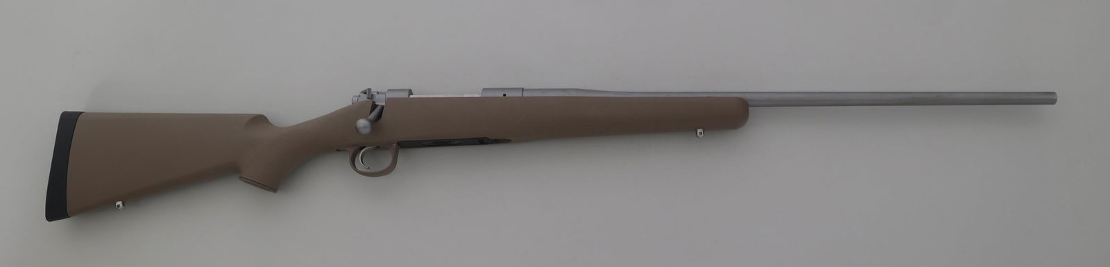 KIMBER MODEL 84L .30-06 CALIBER RIFLE: KIMBER MODEL 84L .30-06 CALIBER RIFLE Kimber Model 84L .30-06 caliber bolt action rifle. Matte silver finish. Drilled and tapped receiver. Composite stock. One magazine. Original cardboard box. Calibe