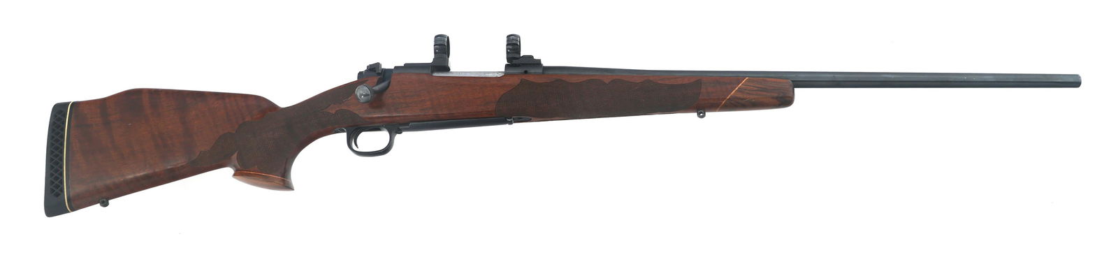 WINCHESTER MODEL 70 XTR .300 WIN MAG CALIBER RIFLE: WINCHESTER MODEL 70 XTR .300 WIN MAG CALIBER RIFLE Winchester Model 70 XTR .300 Win Magnum caliber bolt action rifle. Blued finish. Checkered Monte Carlo wood stock with cheek rest. Jeweled bolt. Swiv