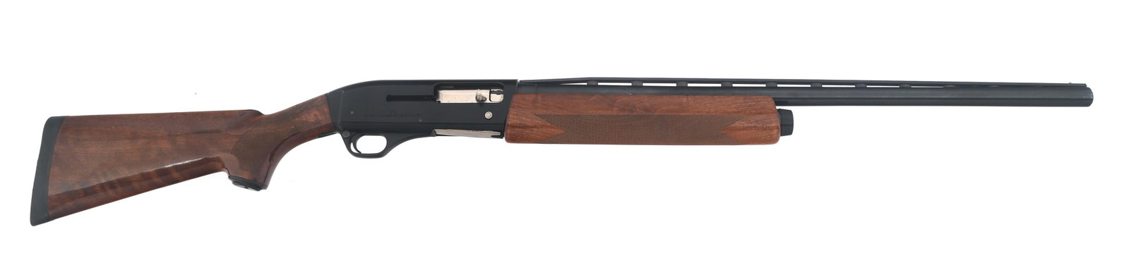 WINCHESTER MODEL SX2 12 GAUGE SEMI AUTO SHOTGUN: WINCHESTER MODEL SX2 12 GAUGE SEMI AUTO SHOTGUN Winchester Super X Model 2 12 gauge semi automatic shotgun. 2.75"-3" shells. Removable Invector Plus Improved Modified choke. Blued finish. Checkered wo