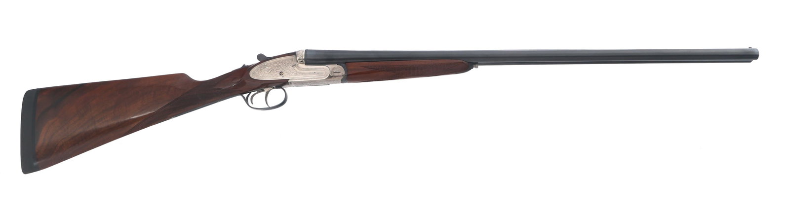 JULIAN AMUATEGUI MODEL COTO 20 GAUGE SXS SHOTGUN: JULIAN AMUATEGUI MODEL COTO 20 GAUGE SXS SHOTGUN Julian Amuategui Model Coto 20 gauge side by side shotgun. 3 inch chamber. Left barrel with Full choke. Right barrel with Modified choke. Engraved rece