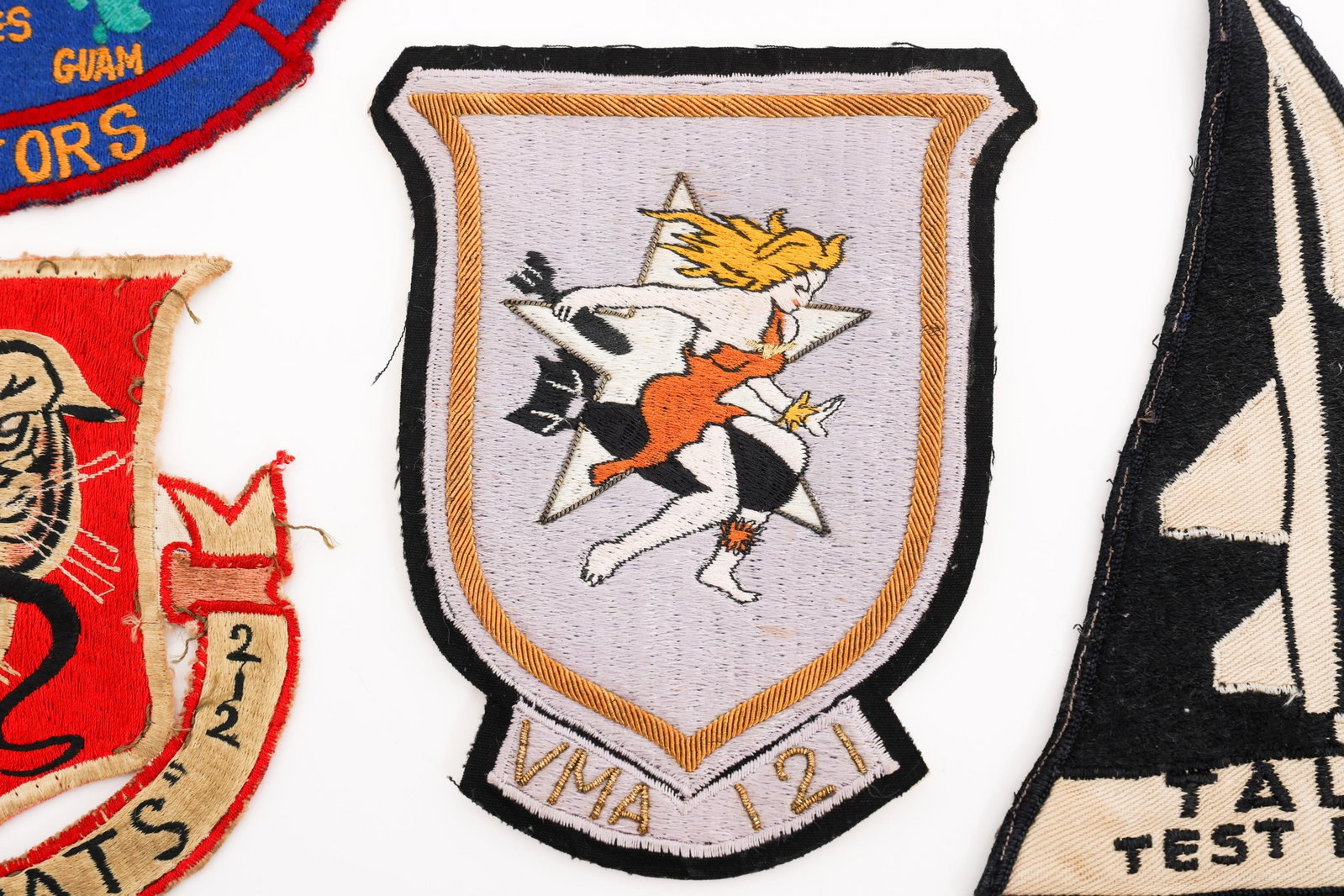 COLD WAR USMC, USN & USAF FLIGHT SQUADRON PATCHES: COLD WAR USMC, USN & USAF FLIGHT SQUADRON PATCHES Cold War US Marine Corps, Navy, & Air Force Flight Squadron Patches. Includes Marine Tactical Reconnaissance Squadron 3, Marine Repair Squadron 37, US