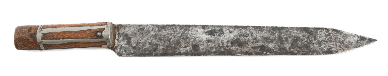 REENACTOR CIVIL WAR CONFEDERATE BOWIE KNIFE: REENACTOR CIVIL WAR CONFEDERATE BOWIE KNIFE Contemporary Production Reenactor Civil War Confederate Bowie Knife. Blade Length: 16" Total Length: 21 1/4"