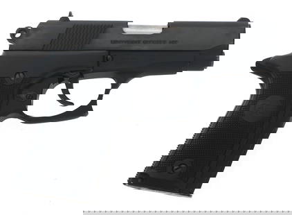 COLT DOUBLE EAGLE LW OFFICER'S .45 ACP CAL PISTOL: COLT DOUBLE EAGLE LW OFFICER'S .45 ACP CAL PISTOL 1992 Colt Model Double Eagle series 90 Officer's Lightweight .45 ACP caliber pistol. Aluminum alloy frame. Checkered composite Colt grips. Fixed