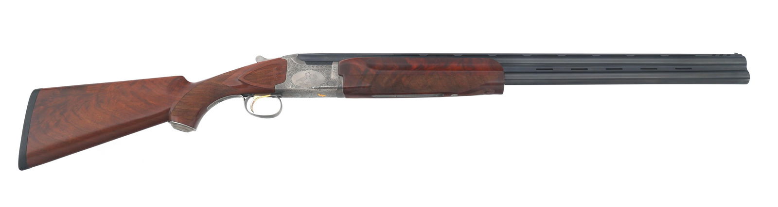 WINCHESTER MODEL 101 NWTF 12 GAUGE SHOTGUN: WINCHESTER MODEL 101 NWTF 12 GAUGE SHOTGUN Winchester Model 101 National Wild Turkey Federation 12 gauge over/under shotgun. 2.75"-3" shells. Both barrels have removable Improved Modified choke. Vente