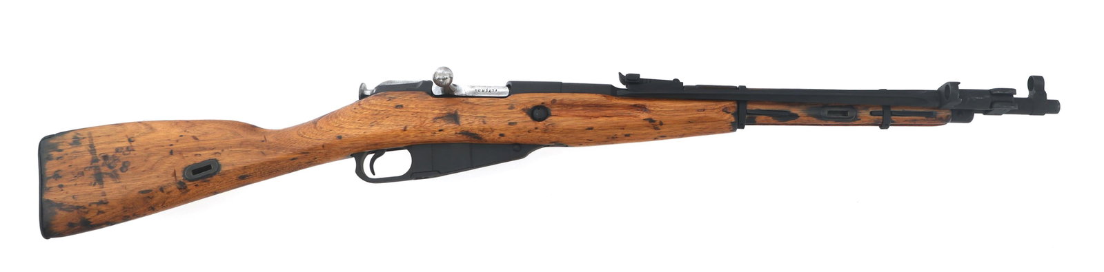 CHINESE TYPE 53 7.62X54mmR CALIBER RIFLE: CHINESE TYPE 53 7.62X54mmR CALIBER RIFLE Chinese Type 53 7.62x54mmR caliber bolt action rifle. Import stamped NAC. Serial numbers match on receiver, Floor plate and butt plate. Bolt stamped 1171836. H