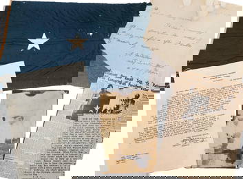 BATTLE OF MANILA BAY USN COMMODORE DEWEY'S FLAG