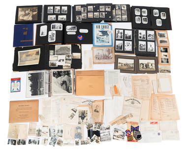 WWII US & GERMAN PHOTO ALBUMS & BOOKS: WWII US & GERMAN PHOTO ALBUMS & BOOKS WWII US and German Photo Albums and Books. Includes European and Pacific Theater Albums. Photographs include, training, wartime, R&R, occupation and more.