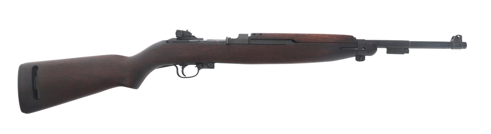 NATIONAL POSTAL METER MODEL M1 .30 CALIBER CARBINE: NATIONAL POSTAL METER MODEL M1 .30 CALIBER CARBINE US National Postal Meter Model M1 .30 caliber Carbine. 1st production block. Type IC front sight. Type 2 rear sight. Type 4 safety. Bayonet lug. Brit