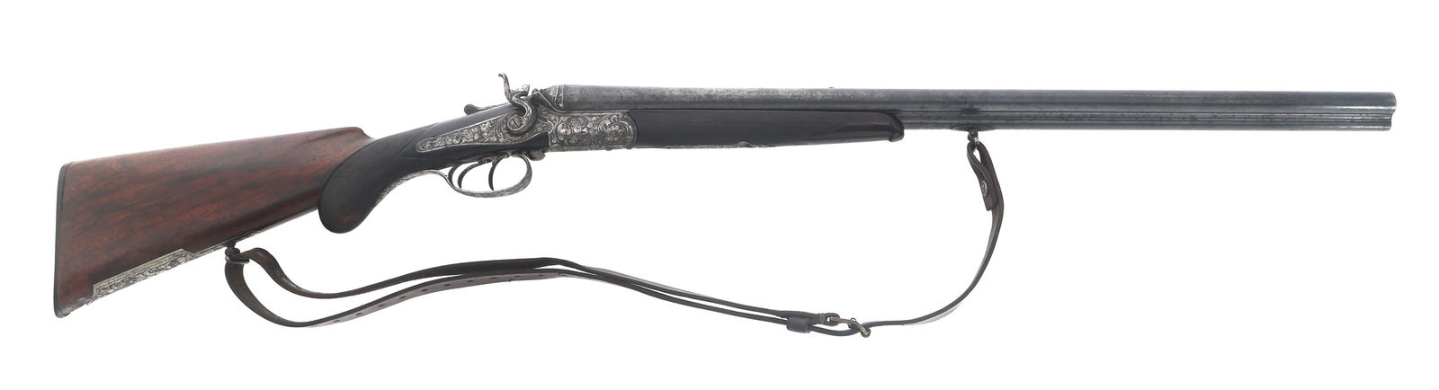 P. VILLFORTH 16 GA / 9.3X72mmR CAL DRILLING RIFLE: P. VILLFORTH 16 GA / 9.3X72mmR CAL DRILLING RIFLE P. Villforth 16 gauge / 9.3x72mmR caliber drilling rifle. Left barrel fixed Full choke. Right barrel fixed Improved Cylinder choke. Barrel rib stamped