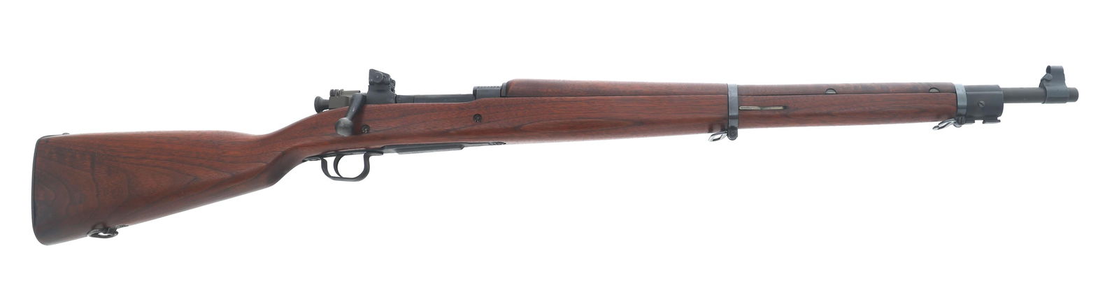US NATIONAL ORDNANCE 1903A3 .30-06 CALIBER RIFLE: US NATIONAL ORDNANCE 1903A3 .30-06 CALIBER RIFLE US National Ordinance model 1903-A3 .30-06 caliber bolt action rifle. Receiver stamped NATL ORD MODEL 1903A3. Barrel stamped R.A. over flaming bomb and