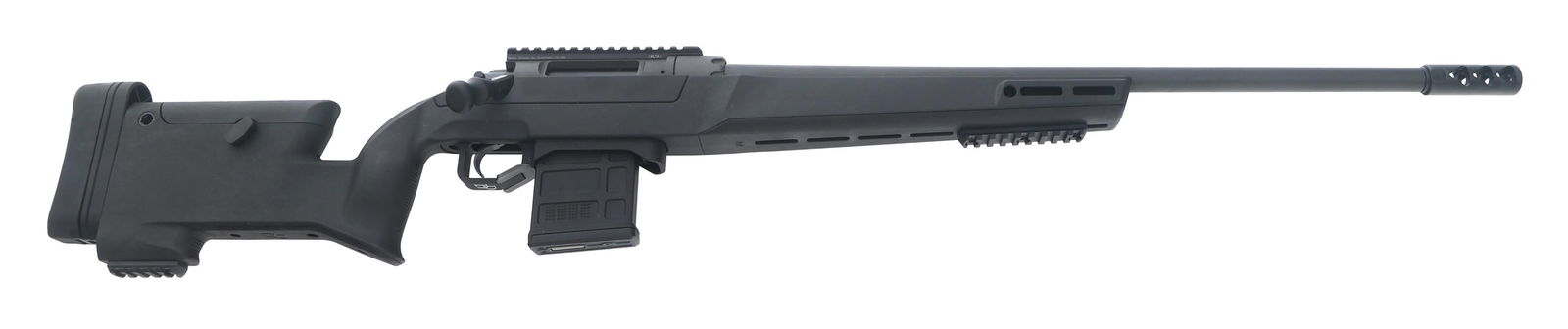 DANIEL DEFENSE MODEL DELTA 5 6.5 CREEDMOOR RIFLE: DANIEL DEFENSE MODEL DELTA 5 6.5 CREEDMOOR RIFLE Daniel Defense Model Model Delta 5 6.5 Creedmoor caliber bolt action rifle. Matte black finish. 20 MOA picatinny rail scope base. Heavy Palma barrel pr