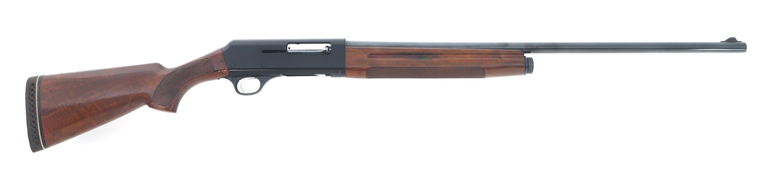 FRANCHI MODEL 48 AL 20 GAUGE SHOTGUN: FRANCHI MODEL 48 AL 20 GAUGE SHOTGUN Franchi Model 48 AL 20 Gauge semi-automatic shotgun. Fixed Modified choke. Fixed front sight. Checkered wood handguard and stock with rubber buttpad. Caliber / Gau