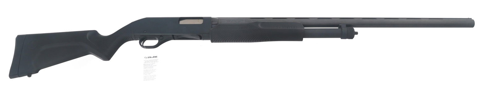 STEVENS 320 12 GAUGE PUMP ACTION SHOTGUN COMBO: STEVENS 320 12 GAUGE PUMP ACTION SHOTGUN COMBO Stevens Model 320 12 gauge Field Grade Sport pump action shotgun. 28 inch barrel and 18.5 inch barrel combo. 3 inch chamber. Composite handguard and butt