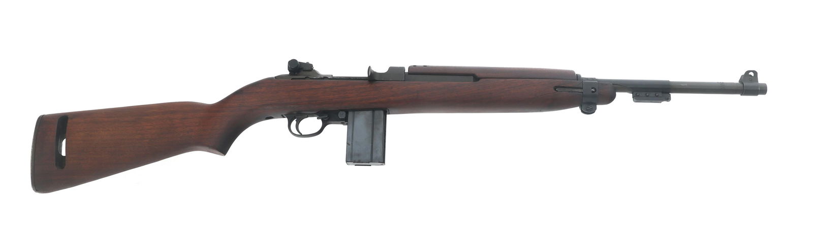 1944 US INLAND DIVISION MODEL M1 .30 CAL CARBINE: 1944 US INLAND DIVISION MODEL M1 .30 CAL CARBINE WWII 1944 US Inland Division Model M1 .30 caliber semi-automatic carbine. 4th block production. Receiver stamped US Carbine Cal .30 M1. Top of barrel s