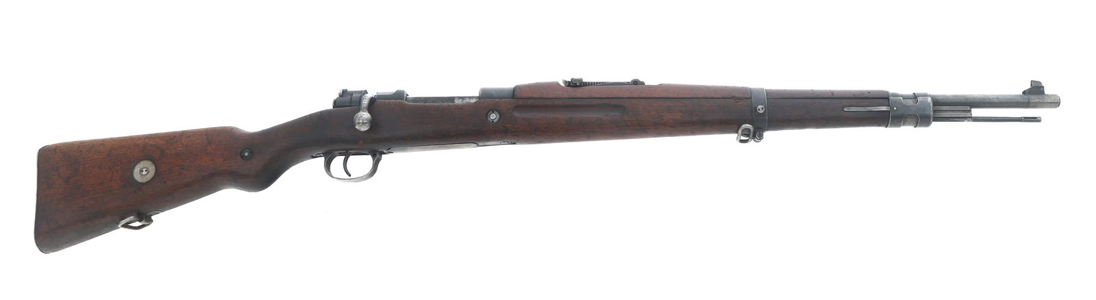 ROMANIAN CONTRACT BRNO VZ.24 7.92mm CAL RIFLE: ROMANIAN CONTRACT BRNO VZ.24 7.92mm CAL RIFLE Romanian contract Brno Model Vz.24 7.92x57mm caliber bolt action Mauser rifle. King Michael I of Romania stamp above serial number on left side of receive