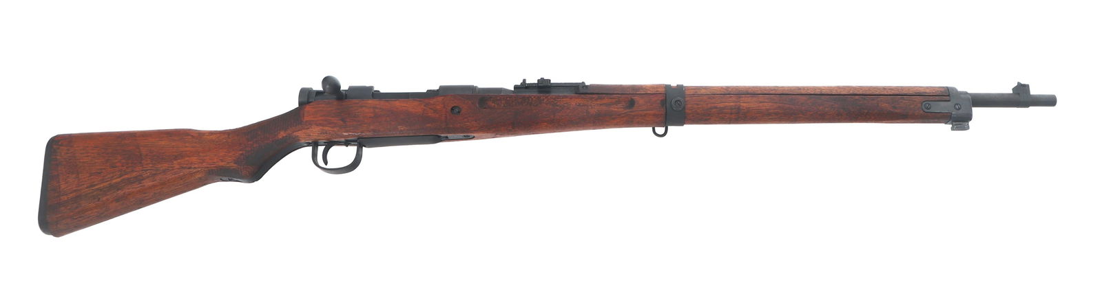 JAPANESE TOKYO JUKI KOGYO TYPE 99 7.7x58mm RIFLE: JAPANESE TOKYO JUKI KOGYO TYPE 99 7.7x58mm RIFLE WWII Japanese Tokyo Juki Kogyo Type 99 Series 37 7.7x58mm caliber bolt action Arisaka rifle. Serial numbers match on receiver, bolt, extractor, and saf