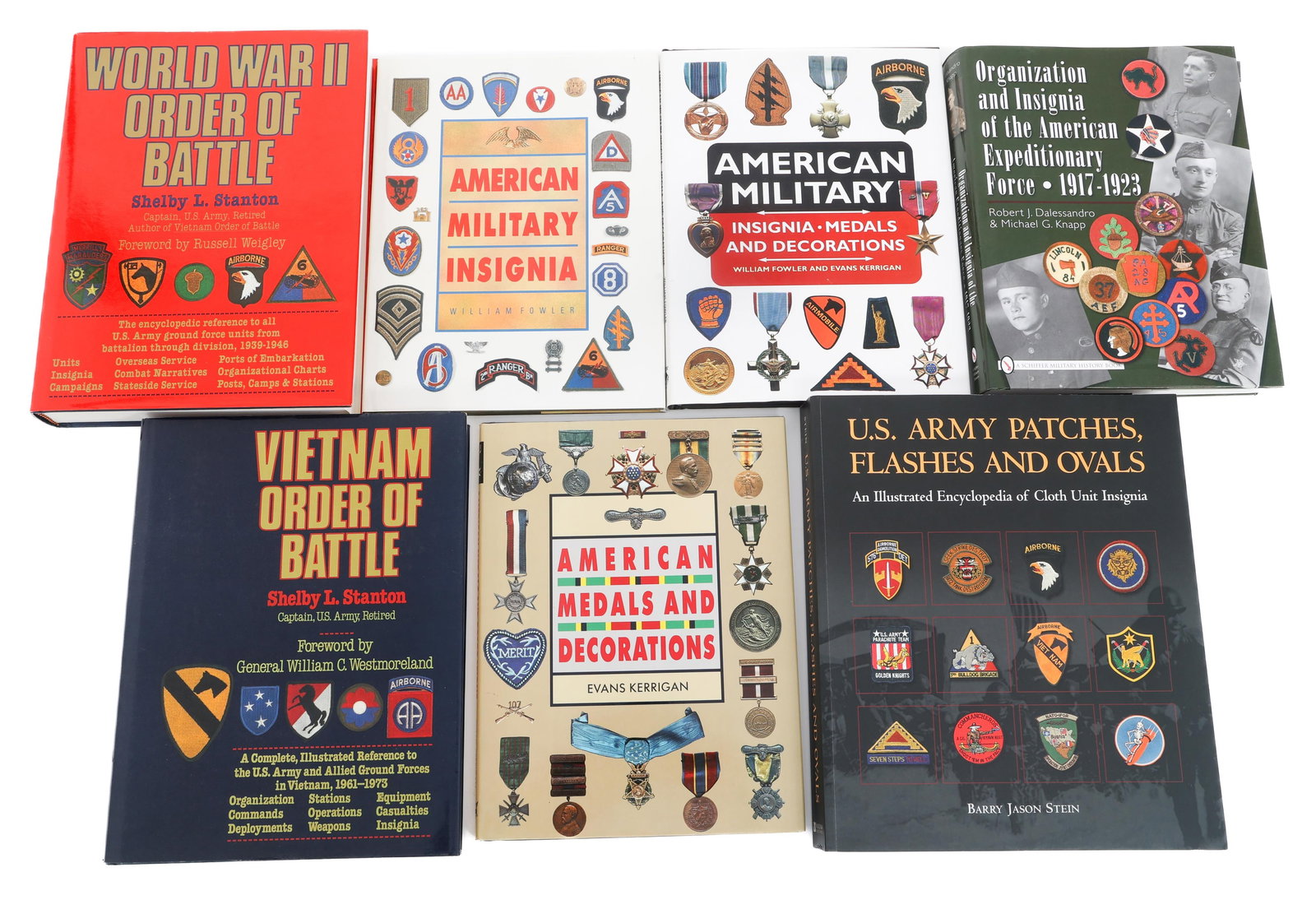 WWI - VIETNAM WAR US ARMED FORCES REFERENCE BOOKS (1 of 11)