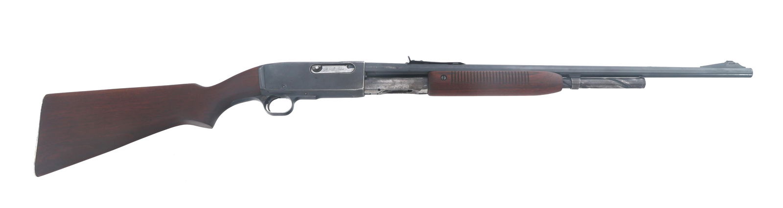 REMINGTON MODEL 141 .35 REM CALIBER RIFLE: REMINGTON MODEL 141 .35 REM CALIBER RIFLE Remington Model 141 .35 Rem caliber pump action rifle. Blued finish. Blade front sight. Adjustable rear sight. Wood stock. Caliber / Gauge: 35 Rem Barrel Leng