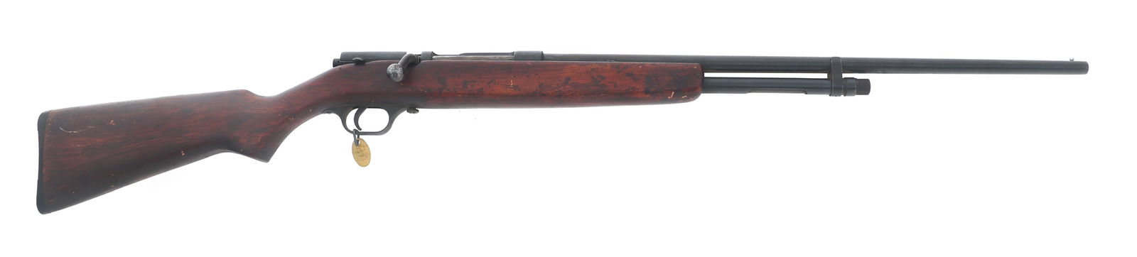 STEVENS MODEL 39A .410 GA BOLT ACTION SHOTGUN: STEVENS MODEL 39A .410 GA BOLT ACTION SHOTGUN Stevens Model 39A 410 gauge bolt action shotgun. 2.5"-3" shells. Fixed full choke. Blued finish. Wood stock. Caliber / Gauge: 410 Barrel Length: 24" Seria