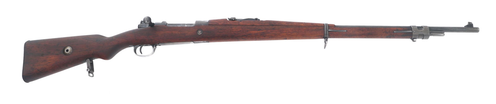 TURKISH BRNO MODEL VZ 98/22 7.92x57mm CAL RIFLE: TURKISH BRNO MODEL VZ 98/22 7.92x57mm CAL RIFLE Turkish BRNO VZ98 / 22 7.92x57mm caliber bolt action Mauser rifle. Receiver import stamped NAC RD NJ. Serial number matches on receiver, magazine housin