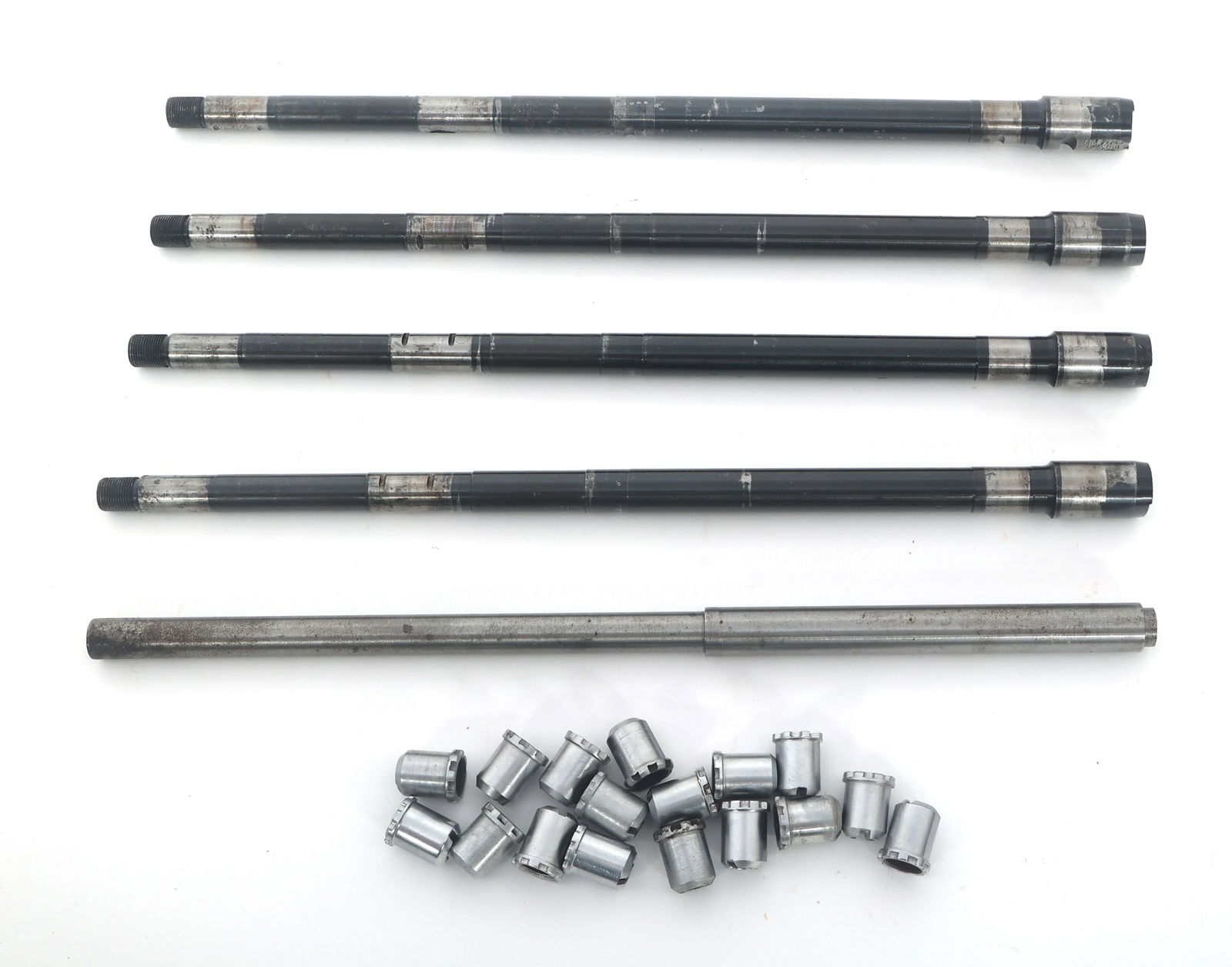 YUGOSLAVIAN M70 AND STEN MK III RIFLE BARRELS: YUGOSLAVIAN M70 AND STEN MK III RIFLE BARRELS AKM Yugoslavian M70 7.62x39mm caliber barrels. AKM blank adapters. Sten Mk III 7.62x25mm caliber barrel.