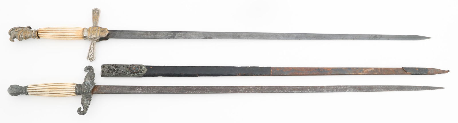 19th C. FRATERNAL & MILITIA NCO SWORDS (1 of 15)
