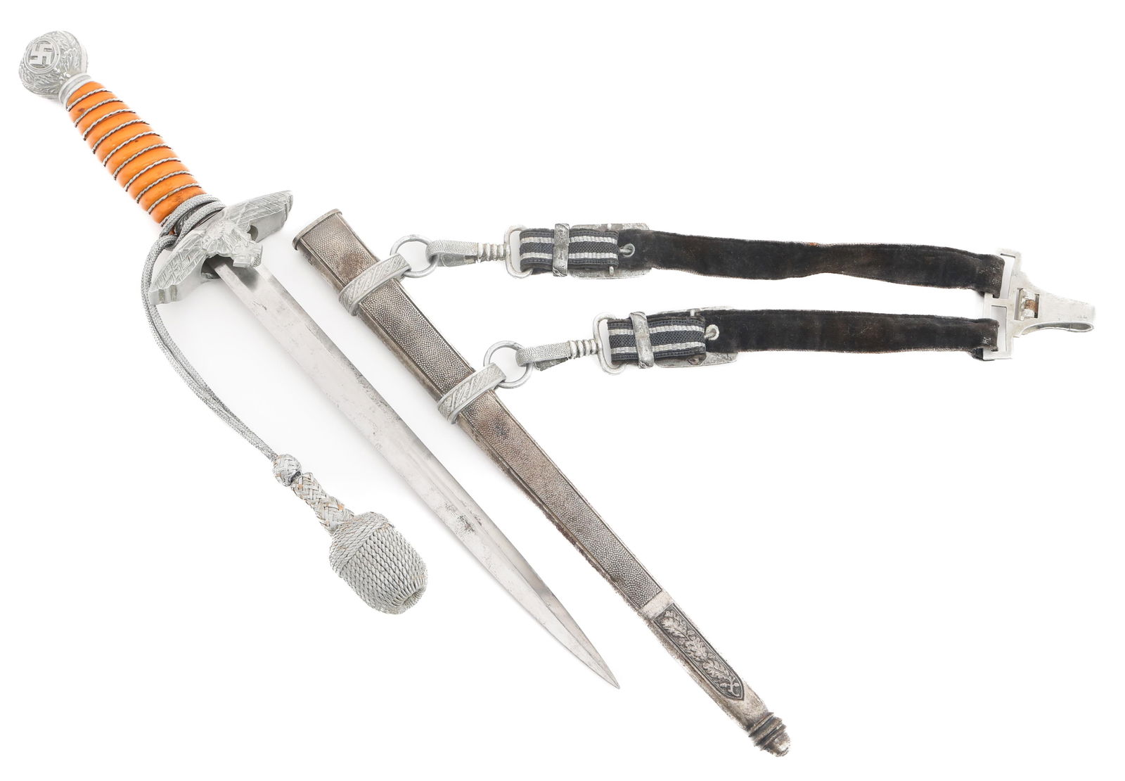 WWII GERMAN LUFTWAFFE 2nd MODEL DAGGER by SMF (1 of 18)