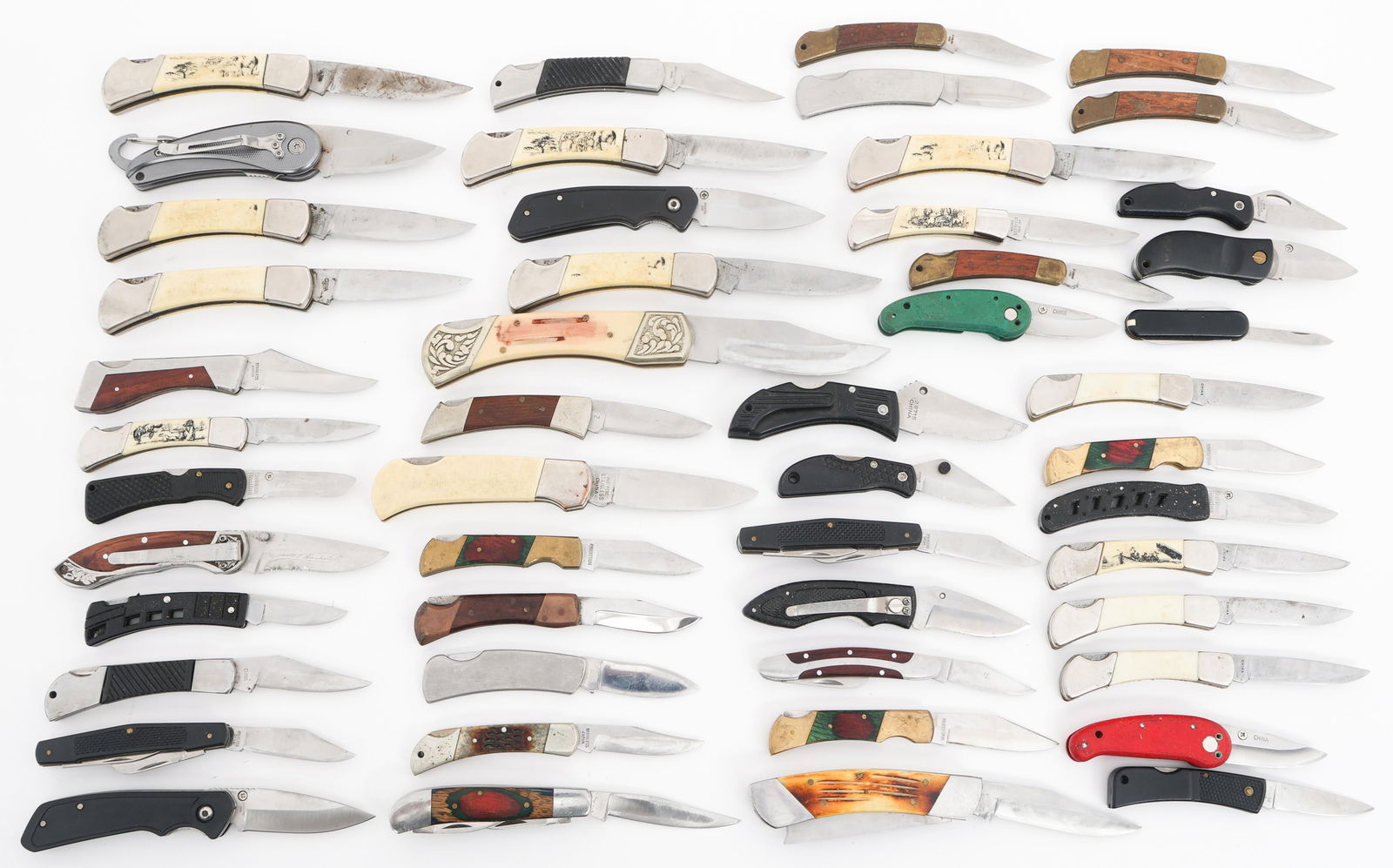 FOLDING POCKET KNIVES - WINCHESTER, MAXAM, SHARP: FOLDING POCKET KNIVES - WINCHESTER, MAXAM, SHARP Folding Pocket Knives. Makers include Sabre, Maxam, Sharp, Winchester, Barracuda, Nebo and more. Blade Length: 1 3/4" to 3 3/4" Total Length: 4 1/4" to