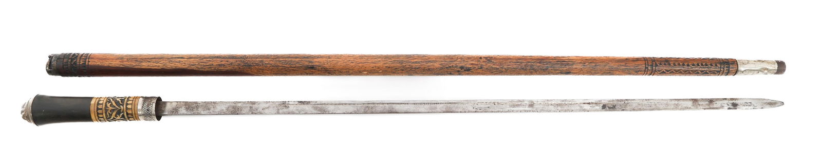19th C. CANE SWORD (1 of 16)