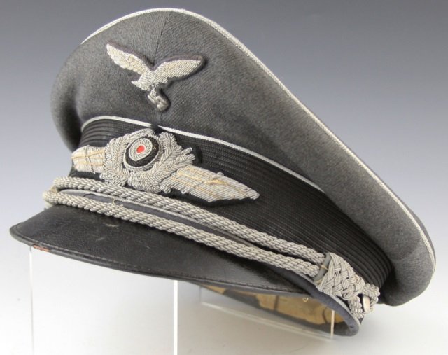 GERMAN WWII LUFTWAFFE OFFICERS VISOR